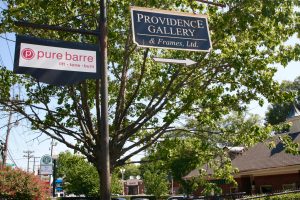 Pure Barre, Providence Gallery & Starbucks on Providence
